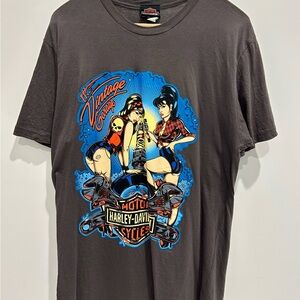 Harley-Davidson Gray/Black T-Shirt from Belize